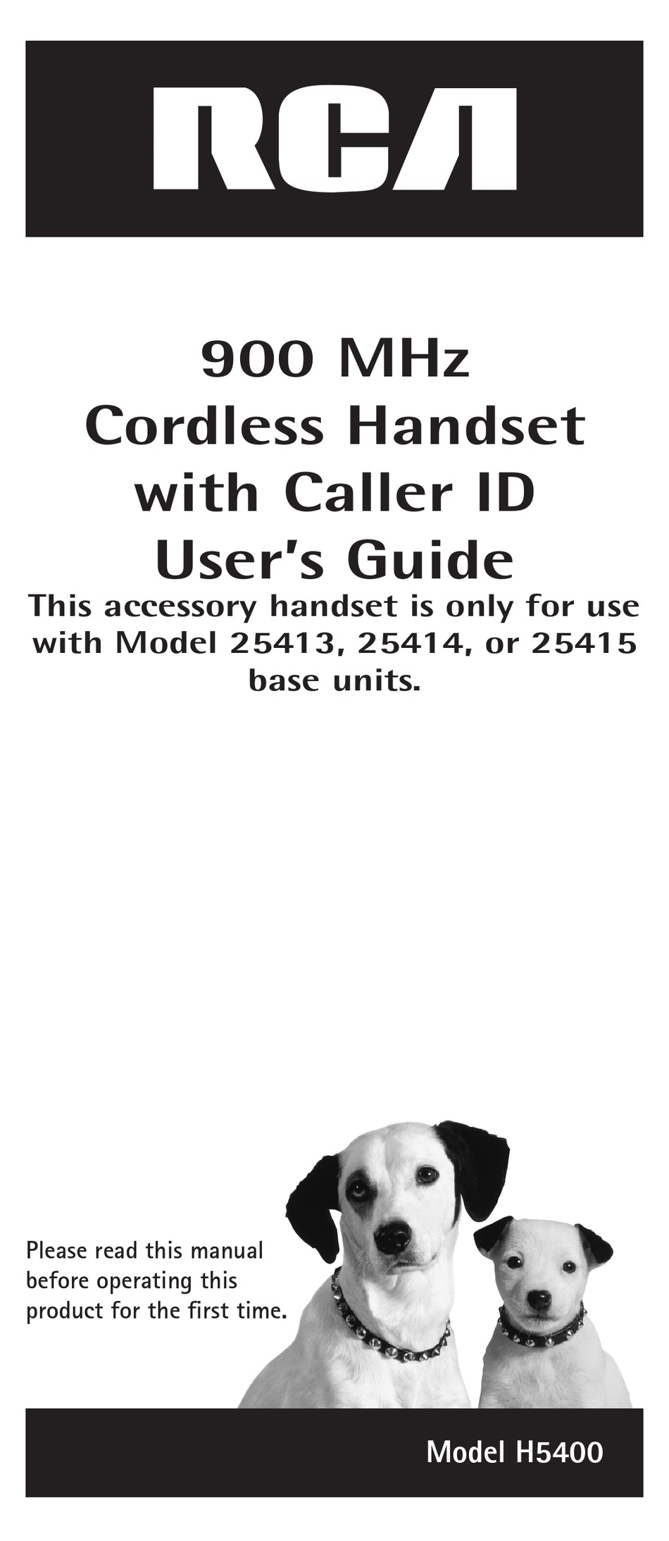 RCA 25413 USER MANUAL Pdf Download | ManualsLib