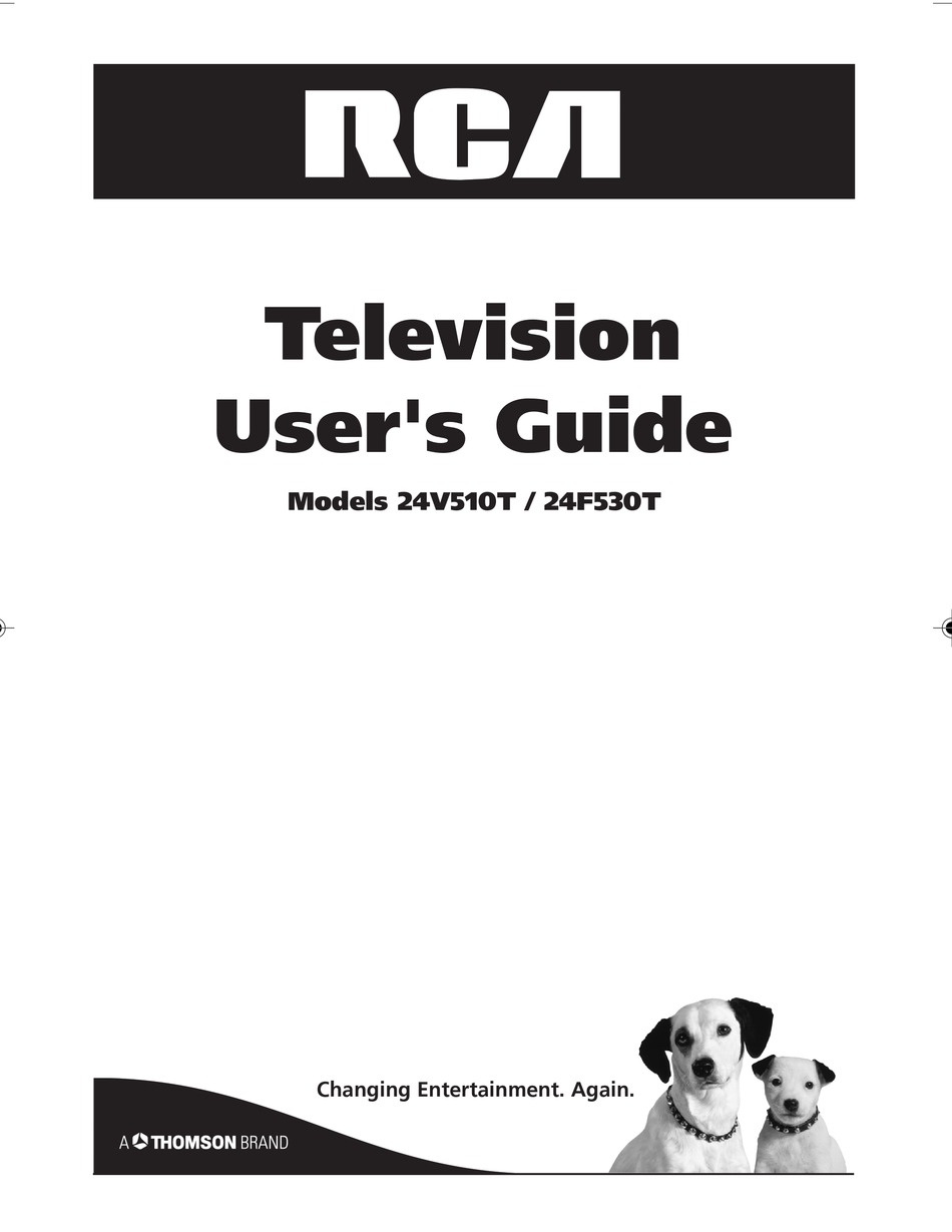 RCA 24V510T USER MANUAL Pdf Download ManualsLib