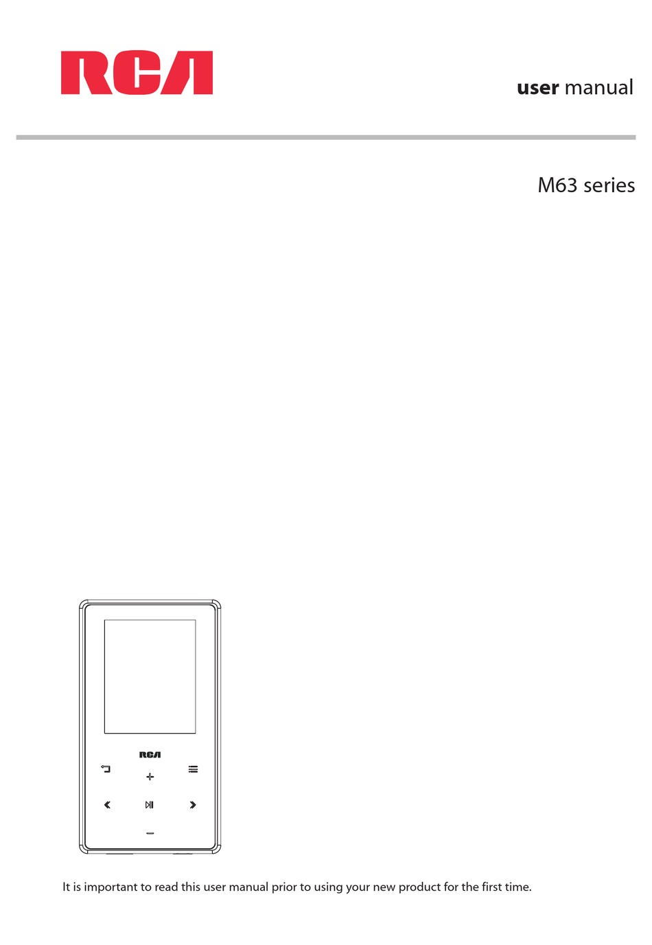 RCA M63 SERIES USER MANUAL Pdf Download | ManualsLib