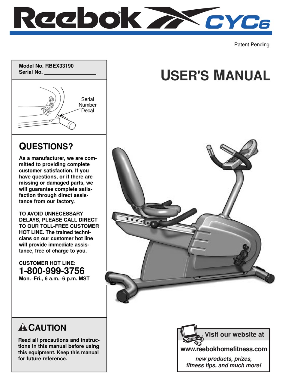 reebok one gb40 manual