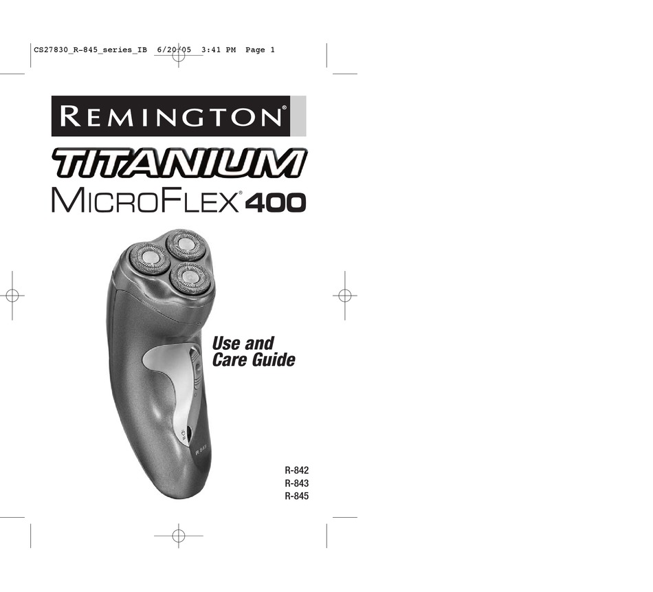 REMINGTON 400 USE AND CARE MANUAL Pdf Download ManualsLib