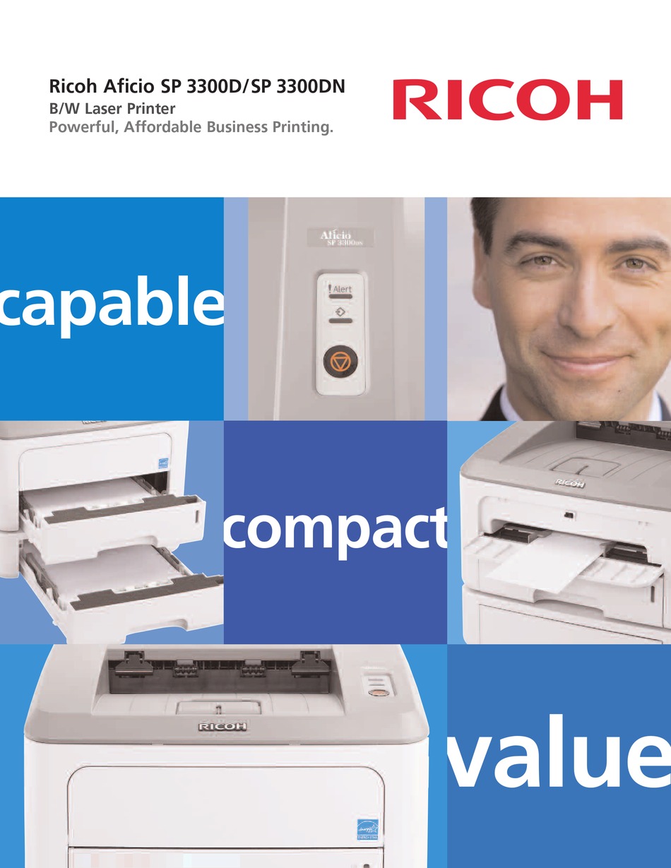 ricoh aficio sp 3300dn