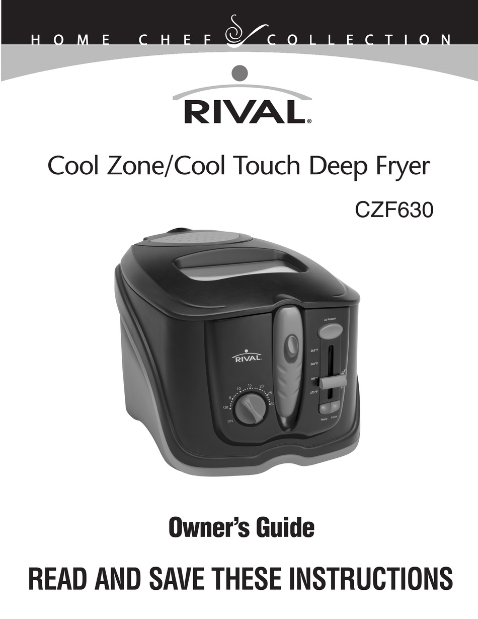 RIVAL COOL ZONE CZF630 OWNER'S MANUAL Pdf Download ManualsLib