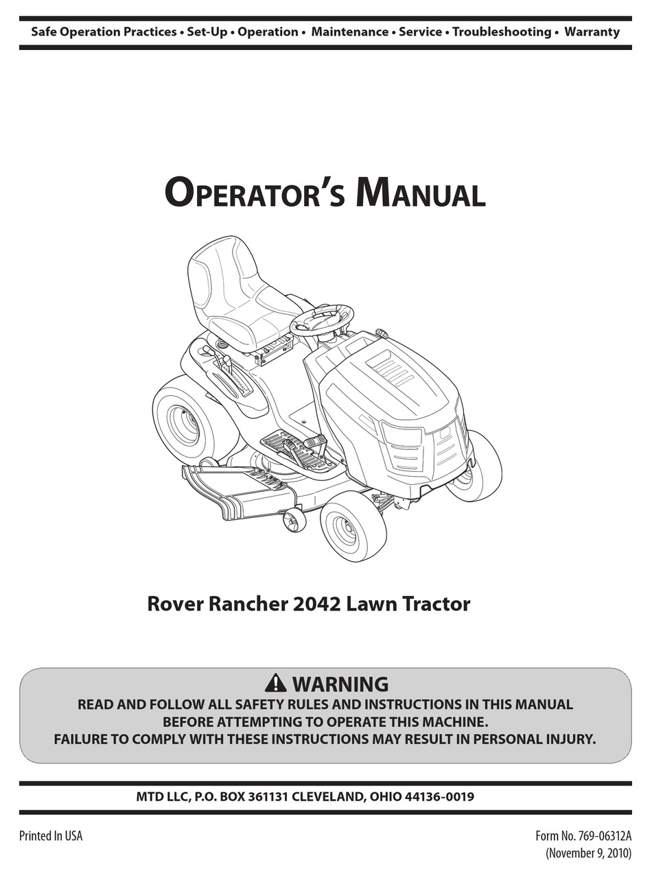 Rover rancher drive online belt replacement