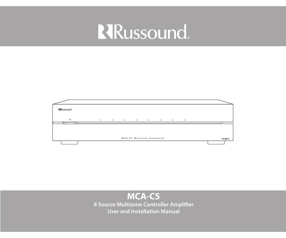 Russound MDK-C5 Keypad Controller for MCA-C5 and MCA-C3 Brown 