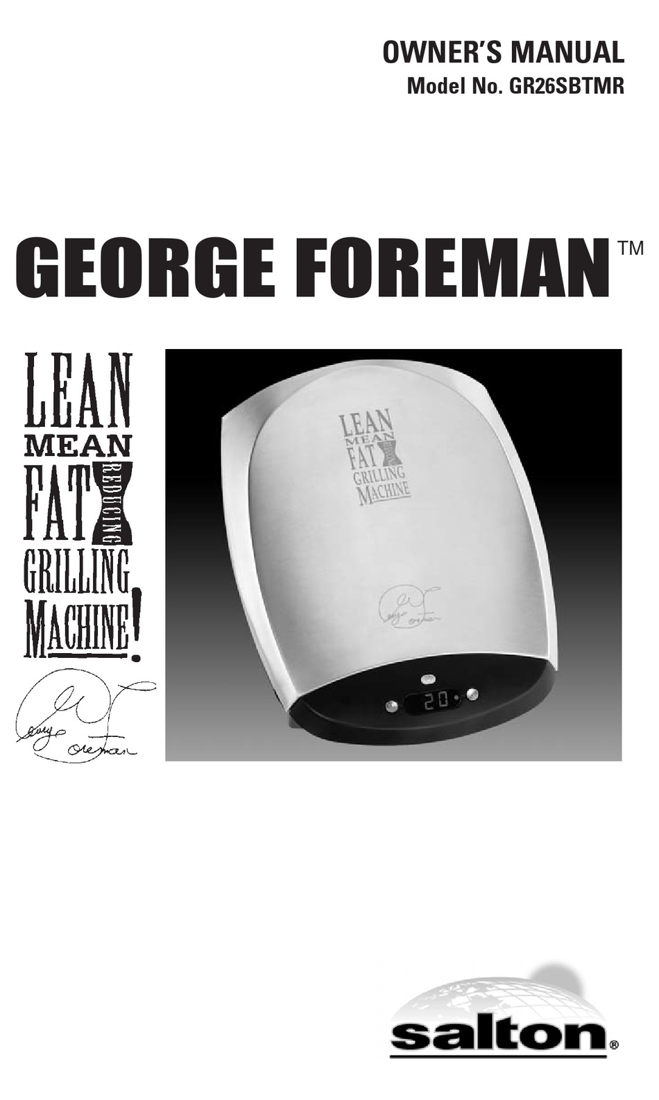George foreman lean mean fat reducing grilling machine user manual Pin On My Posh Closet Picsonly