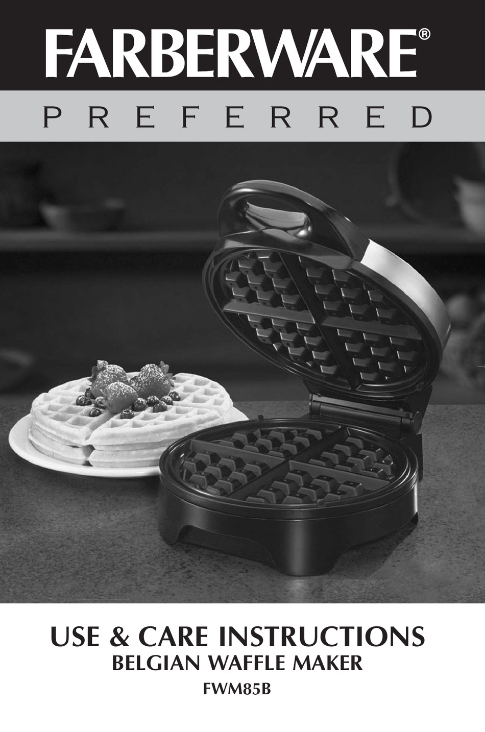 Farberware Single Flip Waffle Maker FW45394