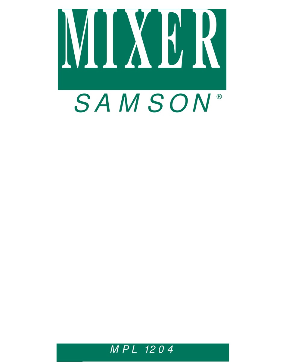 samson mixpad 9 channel download user manual samson mixpad 9 channel download user manual