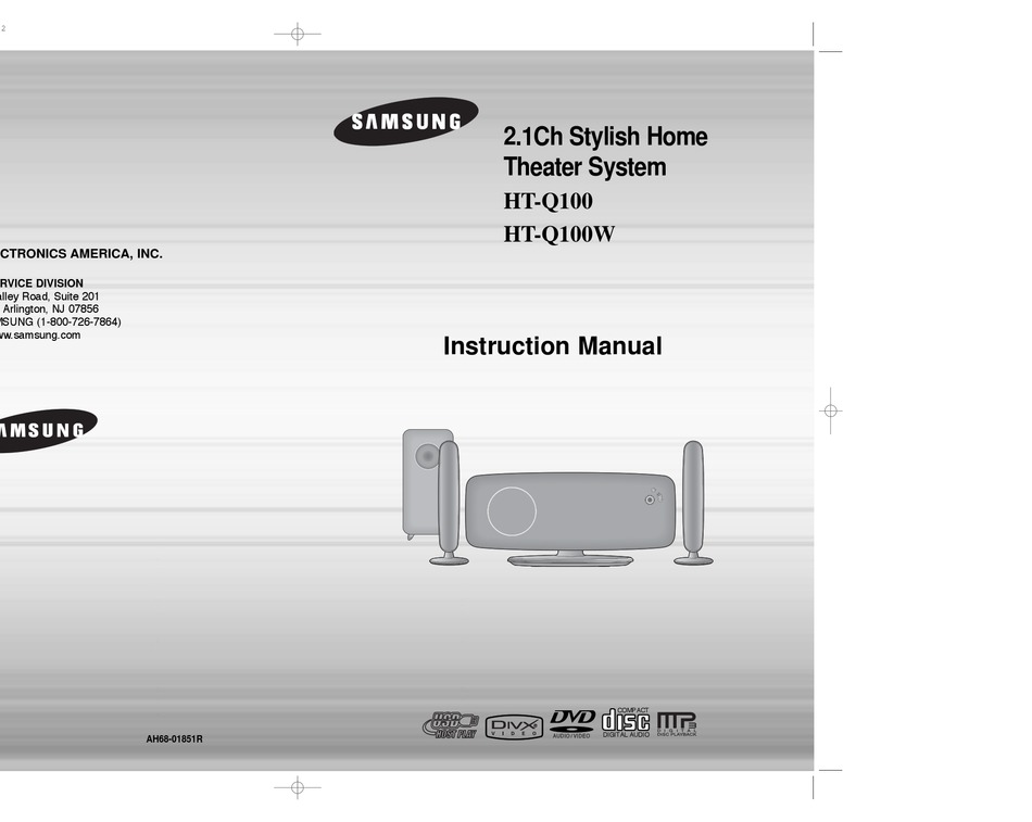 Samsung HT-Q100 Home Theater System 