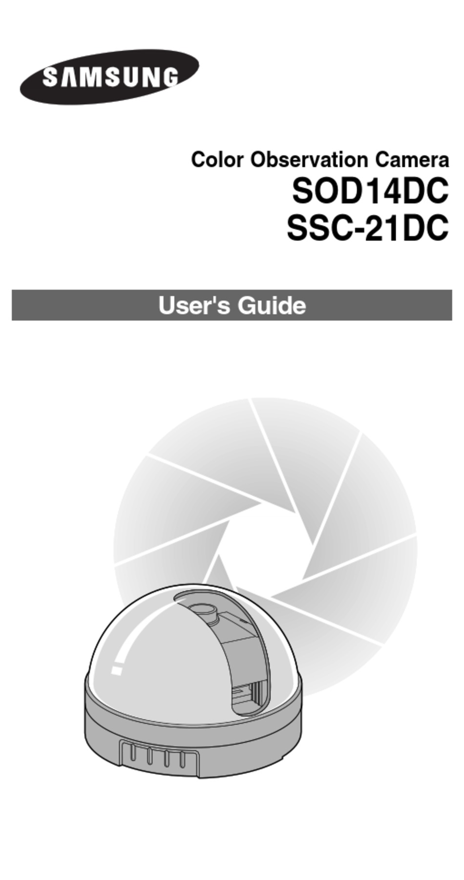 samsung digital color camera sod14c