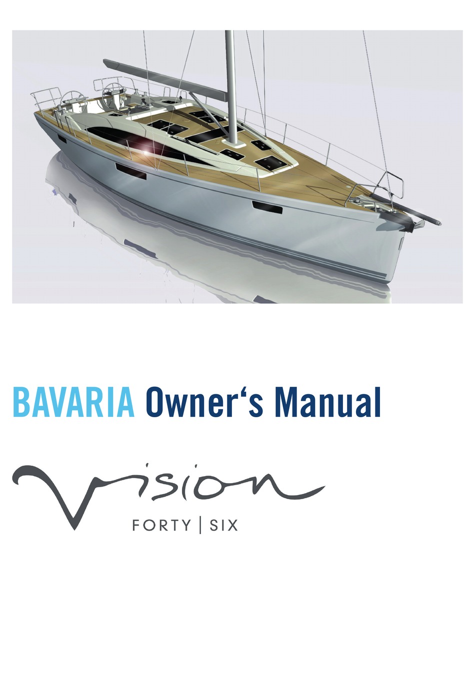 bavaria yacht owner's manual