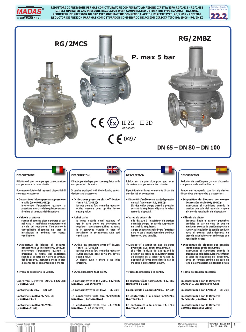 MADAS RG/2MBZ MANUAL Pdf Download ManualsLib