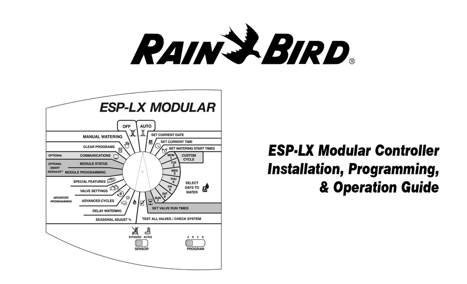 Rain Bird Esp Lx Installation Programming User Manual Pdf Download Manualslib