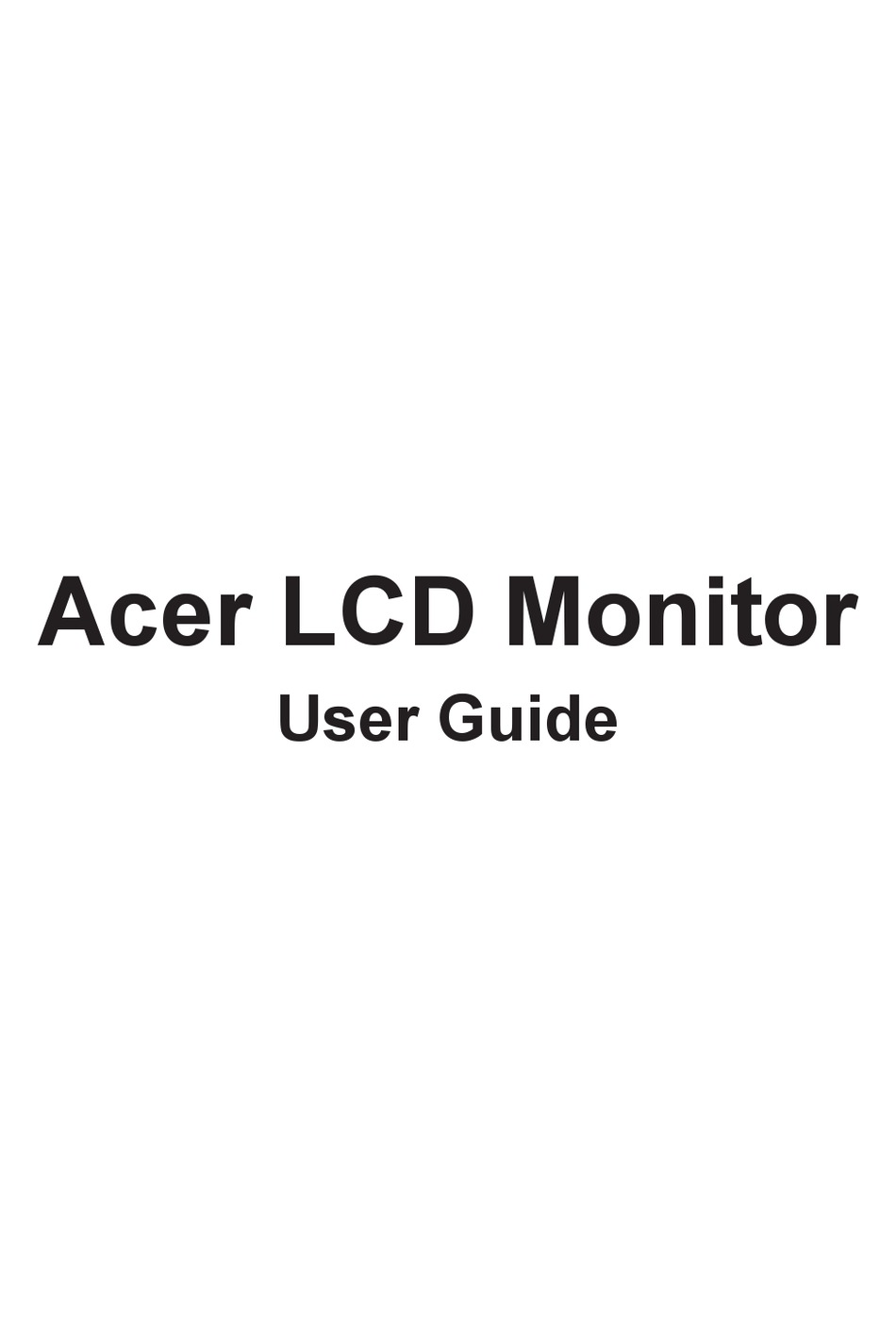 ACER X27 USER MANUAL Pdf Download | ManualsLib