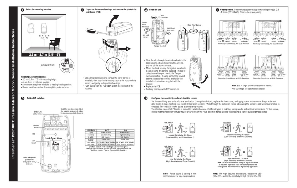 Honeywell Motion Sensor Wiring Diagram - Wiring Diagram