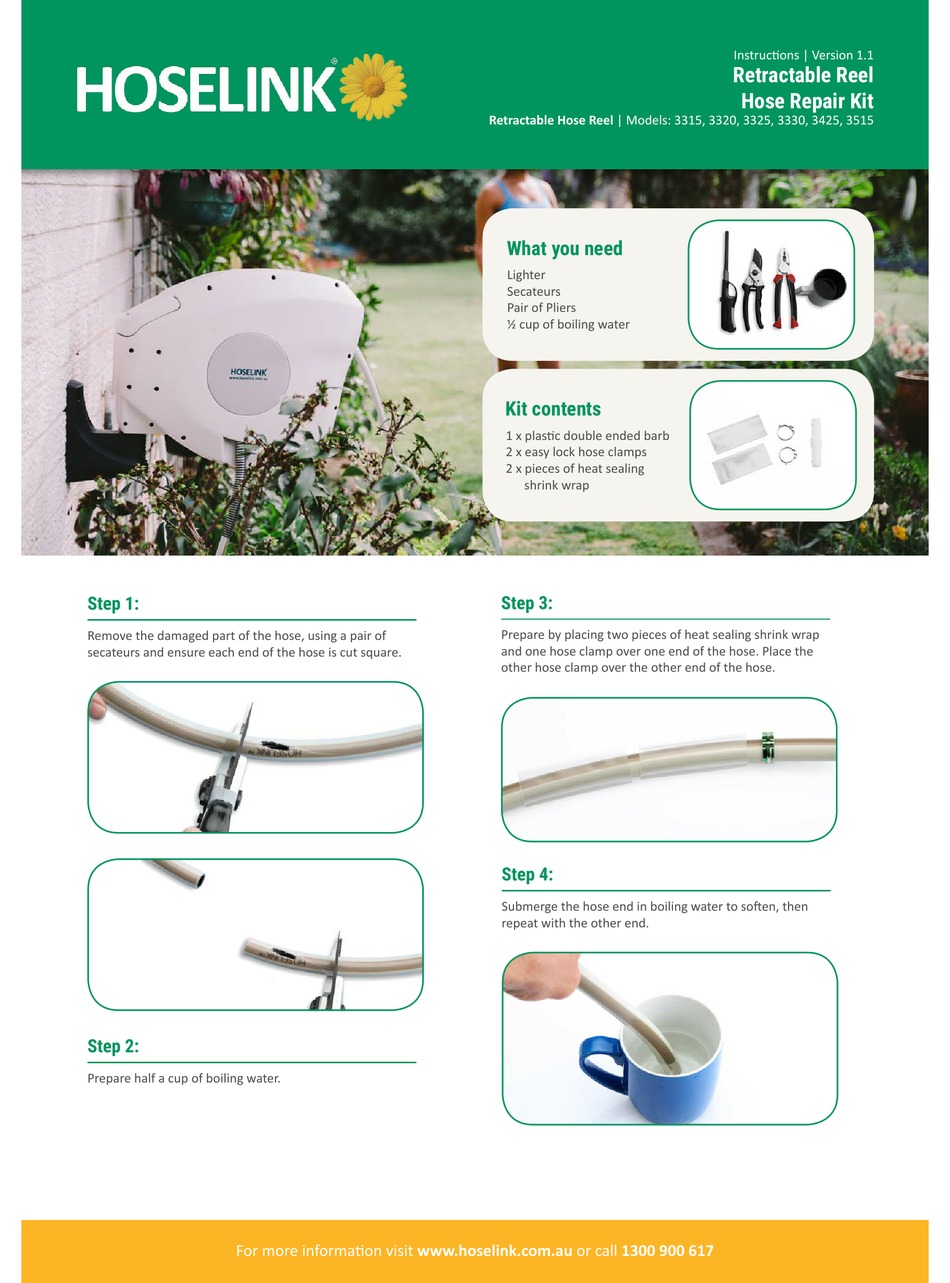 HOSELINK 3315 INSTRUCTIONS Pdf Download ManualsLib