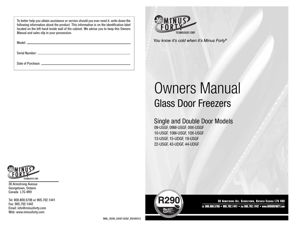 minus forty freezer troubleshooting