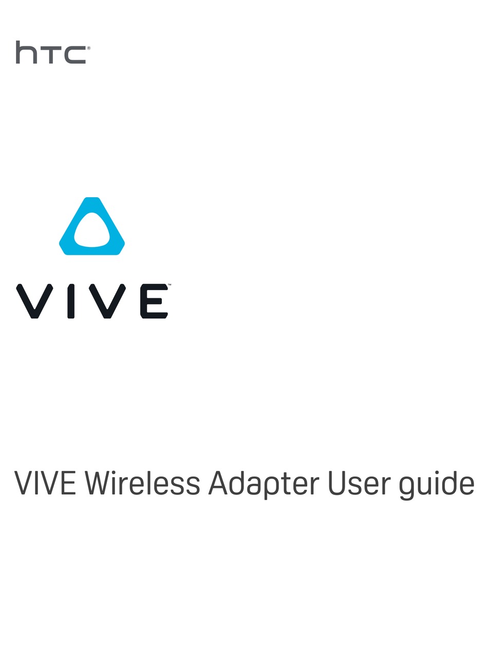 HTC VIVE USER MANUAL Pdf Download | ManualsLib