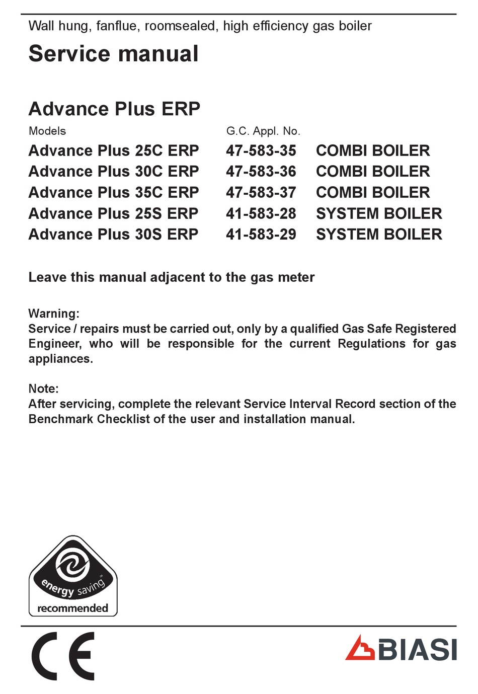 biasi advance 35c