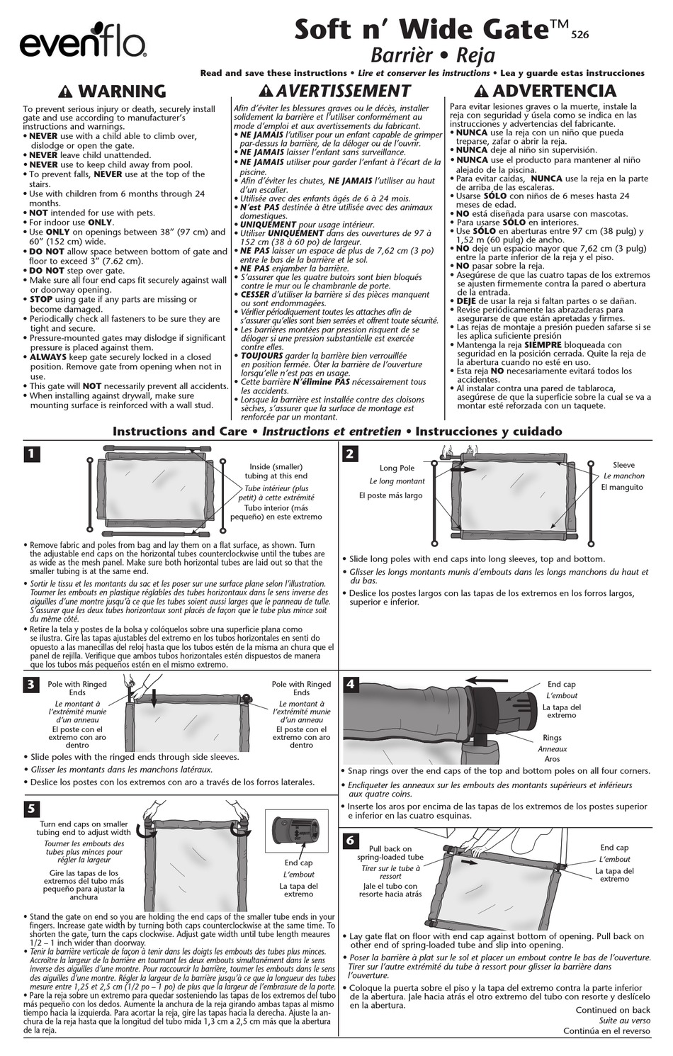 evenflo soft n wide gate