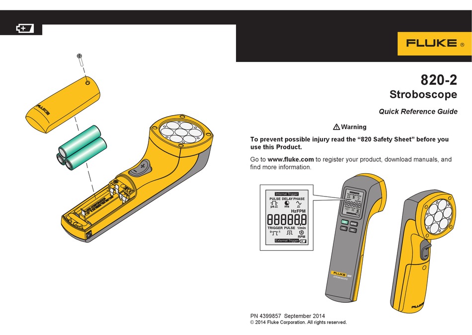 FLUKE 8202 QUICK REFERENCE MANUAL Pdf Download ManualsLib