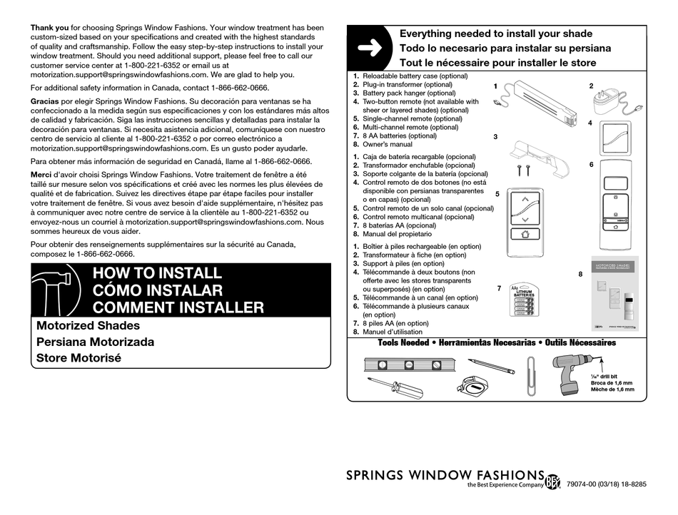 Bali Motorized Shades Manual