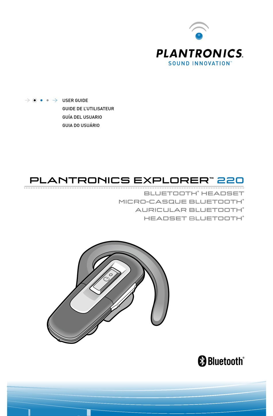 PLANTRONICS EXPLORER 220 USER MANUAL Pdf Download | ManualsLib