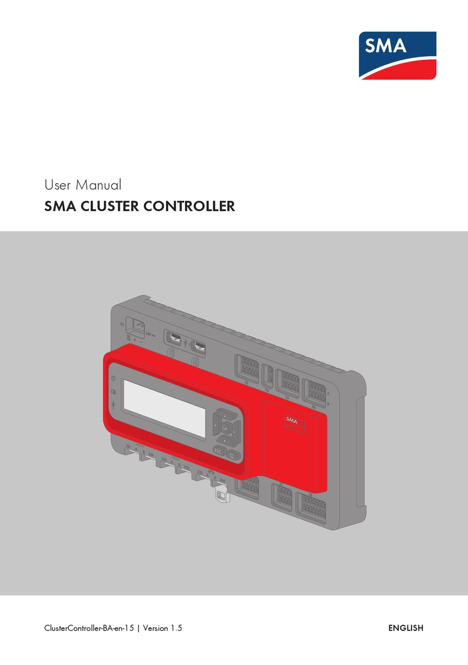 SMA CLUSTER CONTROLLER USER MANUAL Pdf Download ManualsLib