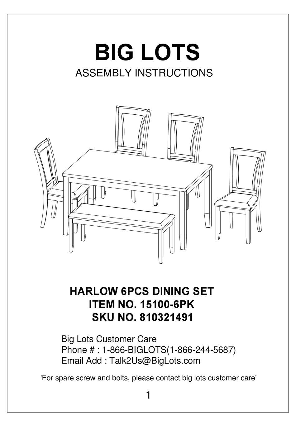 big lots harlow dining set