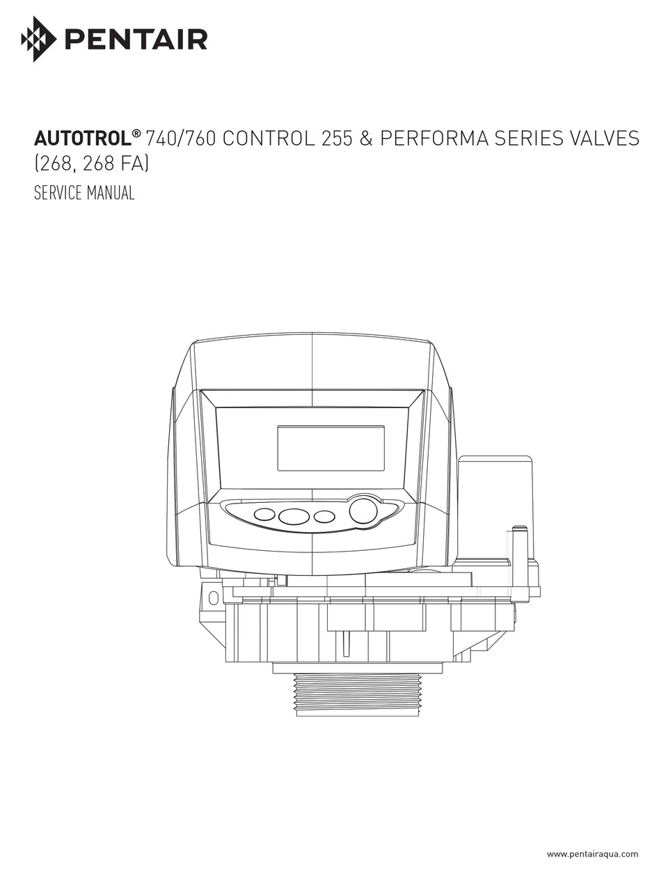 Pentair Autotrol 740 Service Manual Pdf Download Manualslib