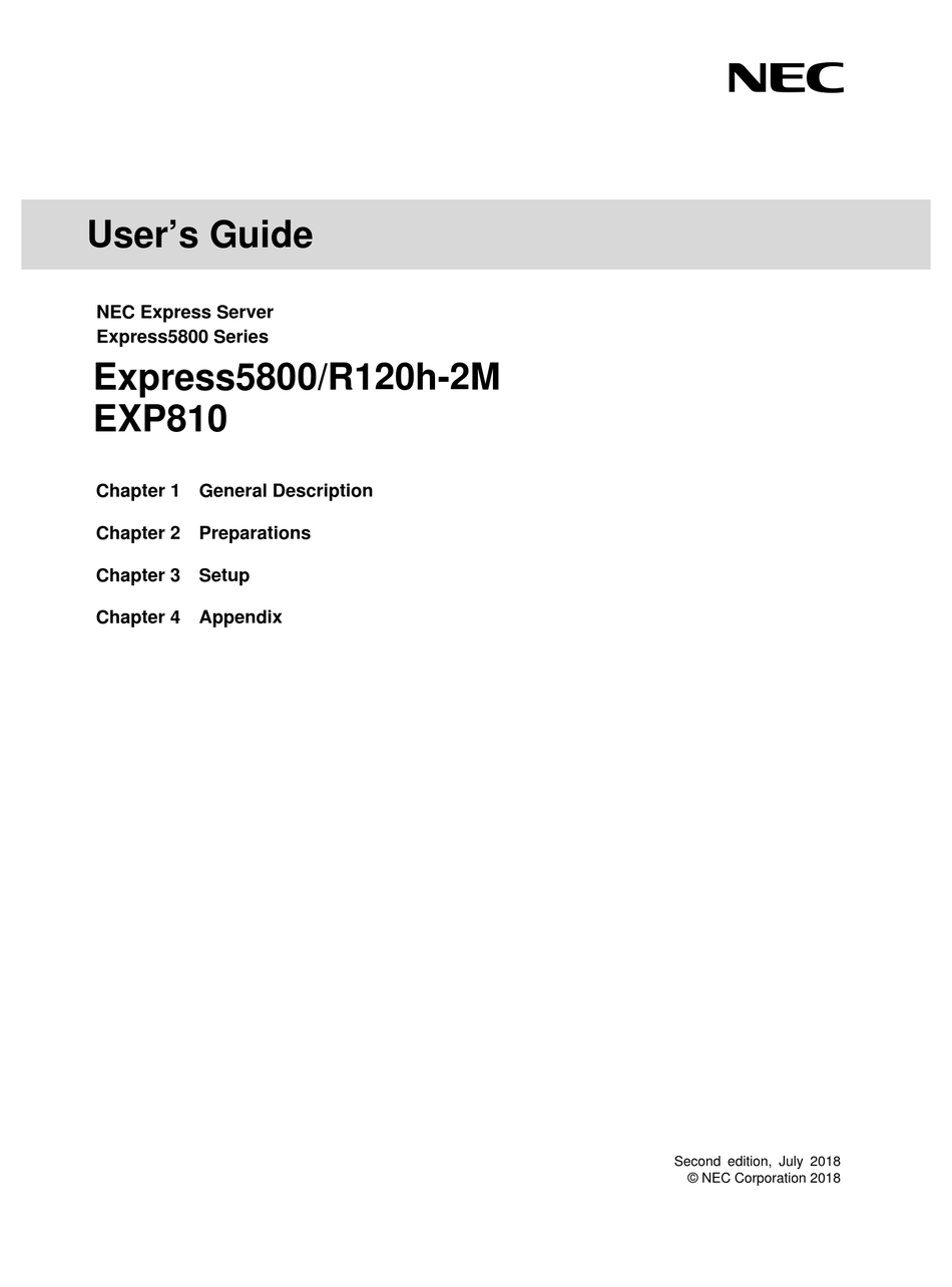 Removal - NEC Express5800/R120h-2M User Manual [Page 144] | ManualsLib