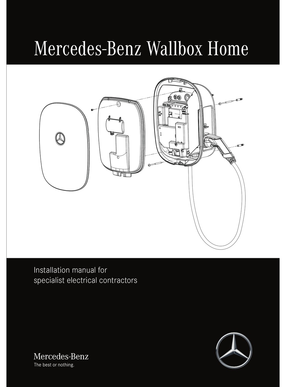 MERCEDESBENZ WALLBOX HOME INSTALLATION MANUAL Pdf Download ManualsLib