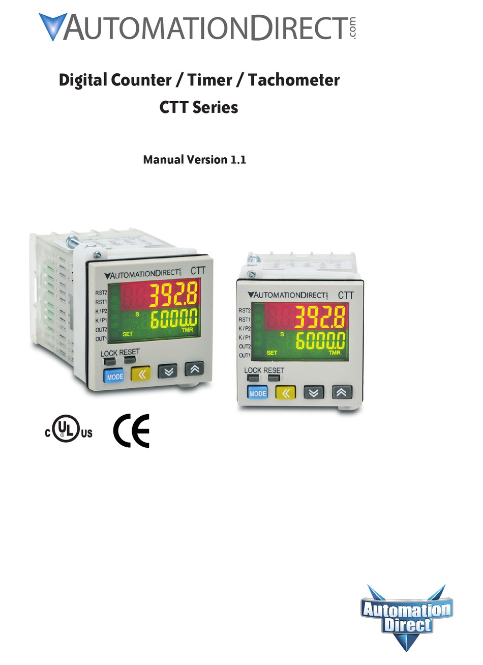 AUTOMATION DIRECT CTT-1C-D24 MANUAL Pdf Download | ManualsLib