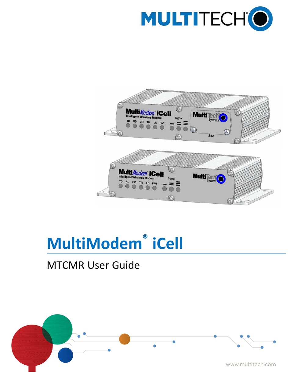 MULTITECH MULTIMODEM ICELL USER MANUAL Pdf Download ManualsLib