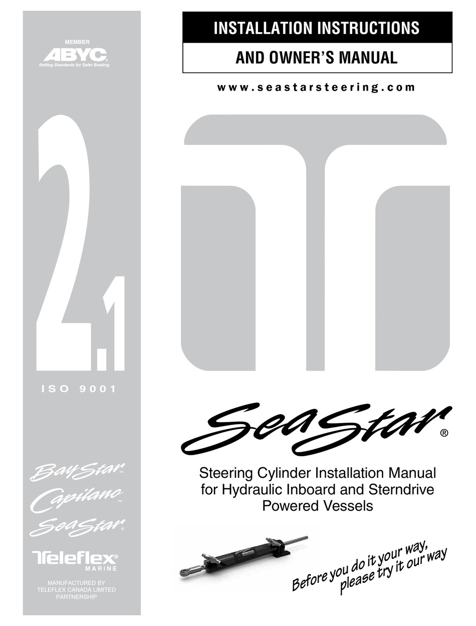 TELEFLEX MARINE BAYSTAR INSTALLATION MANUAL Pdf Download ManualsLib