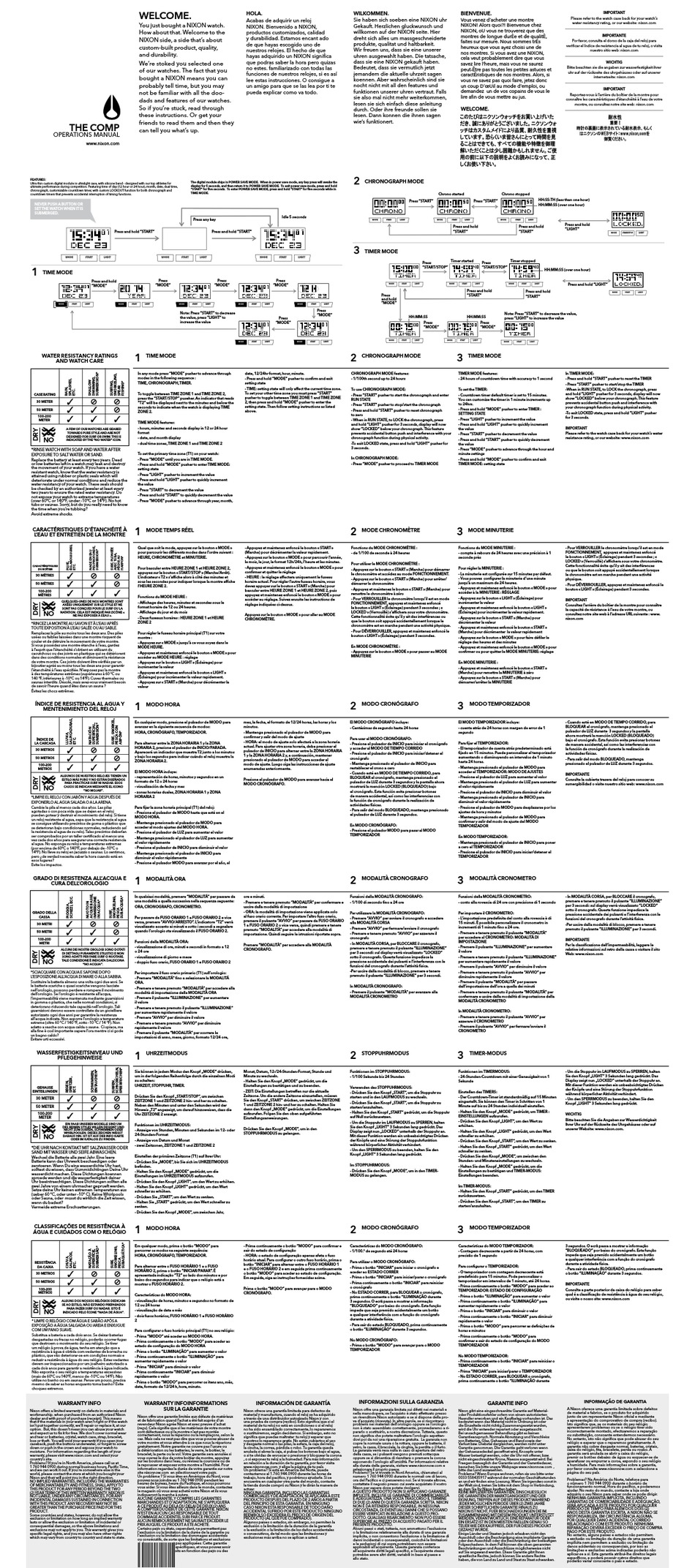 nixon-comp-operation-manual-pdf-download-manualslib