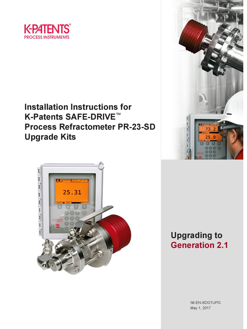 KPATENTS SAFEDRIVE PR23SD INSTALLATION INSTRUCTIONS MANUAL Pdf