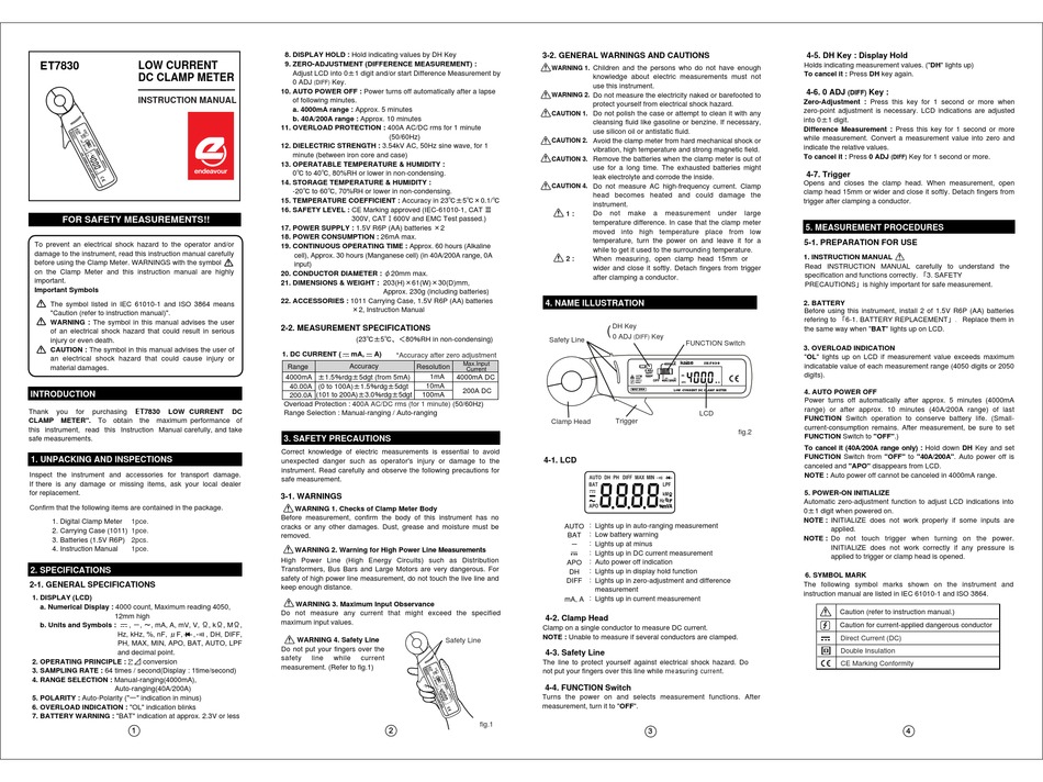 kaise-et7830-instruction-manual-pdf-download-manualslib