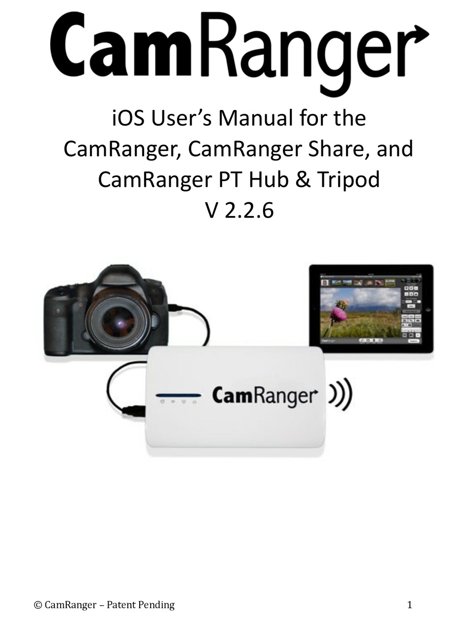 CAMRANGER USER MANUAL Pdf Download