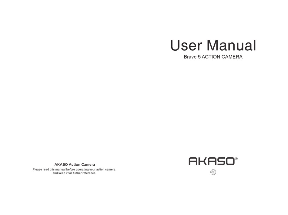 AKASO BRAVE 5 USER MANUAL Pdf Download | ManualsLib