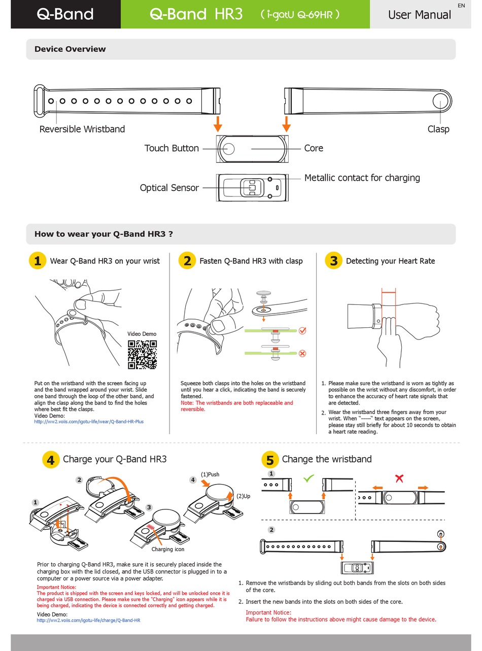 MOBILEACTION Q-BAND HR3 USER MANUAL Pdf Download | ManualsLib