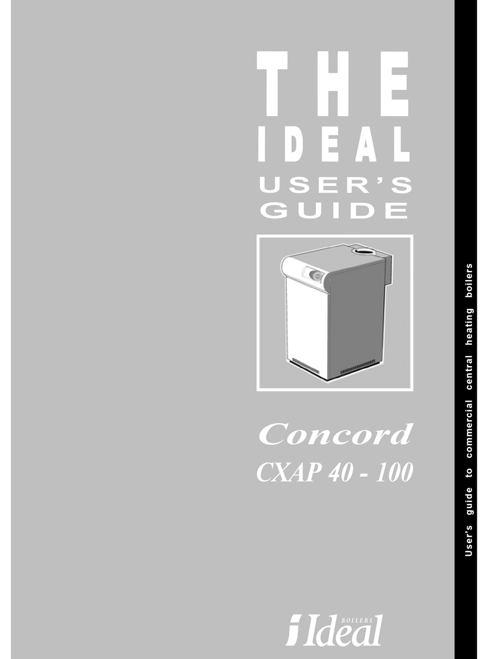IDEAL CONCORD CXAP 40 USER MANUAL Pdf Download | ManualsLib