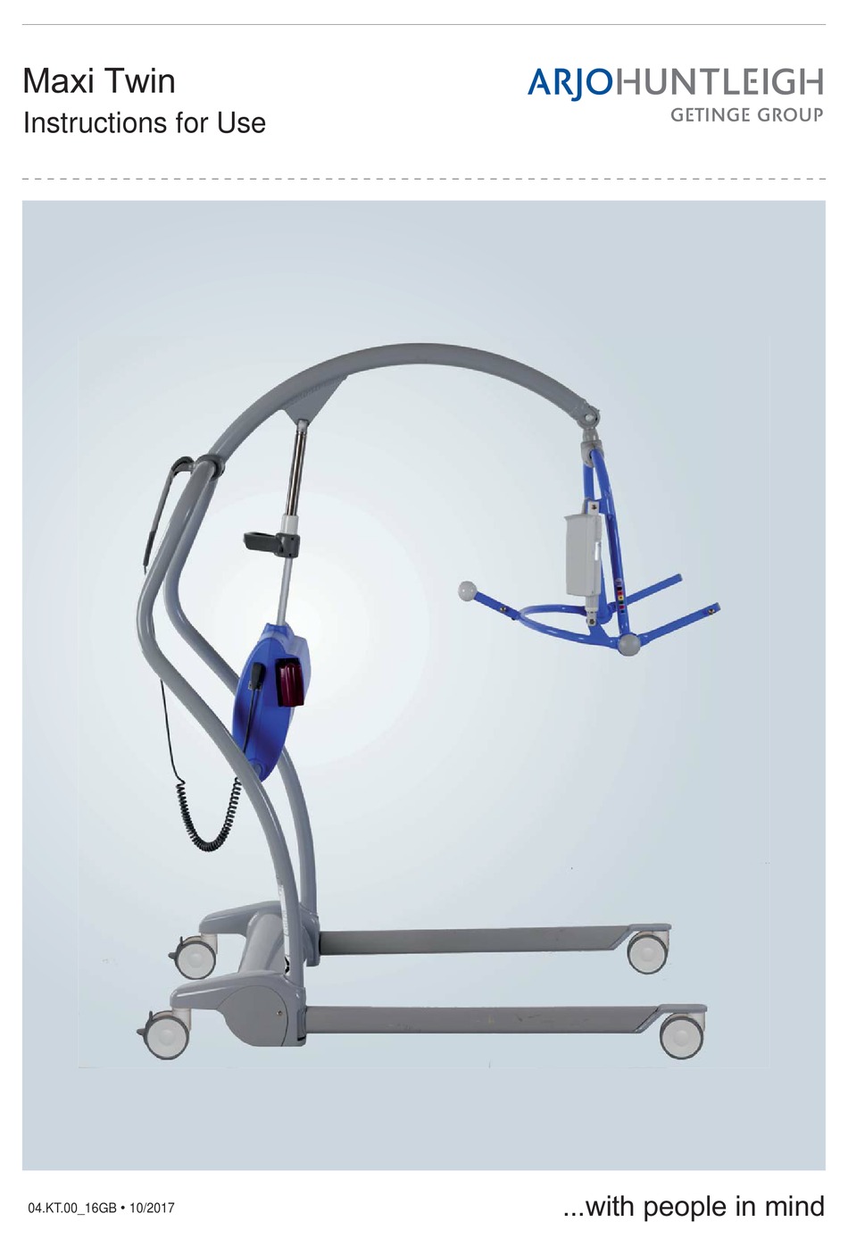 ARJOHUNTLEIGH MAXI TWIN INSTRUCTIONS FOR USE MANUAL Pdf Download