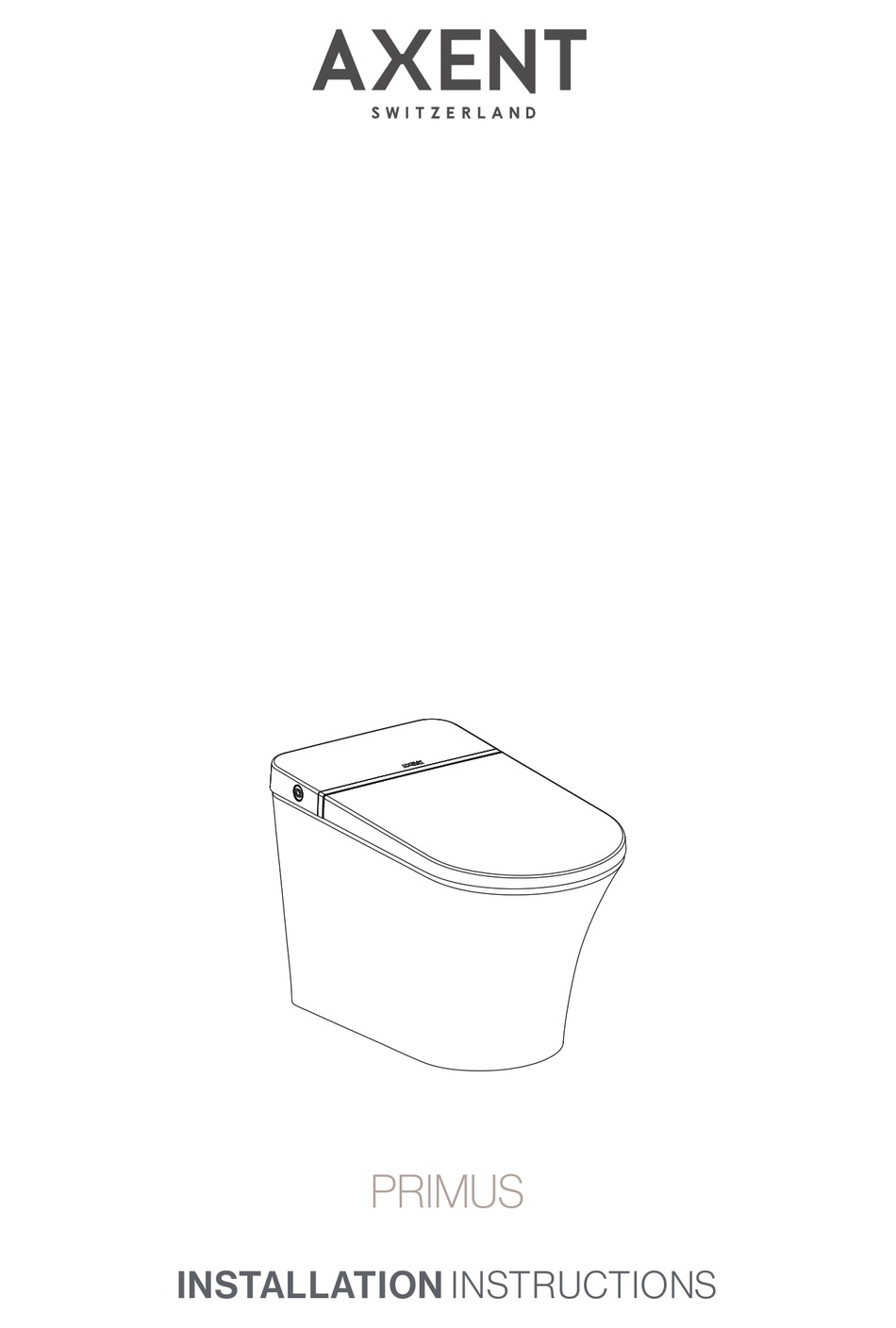 AXENT PRIMUS INSTALLATION INSTRUCTIONS MANUAL Pdf Download ManualsLib