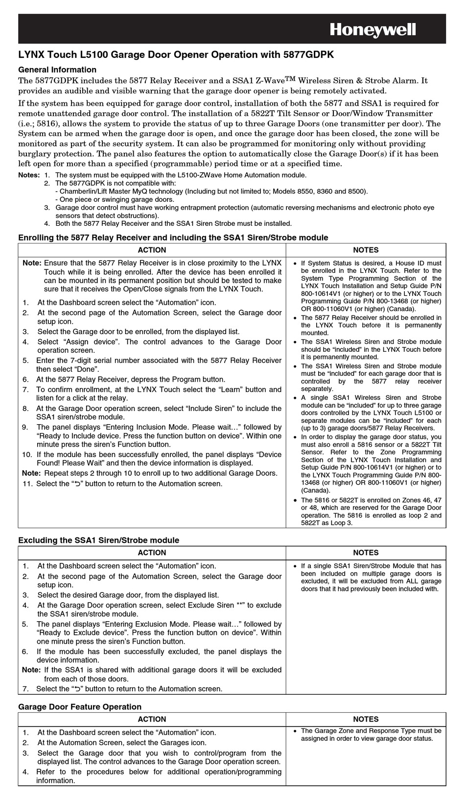 HONEYWELL L5100 MANUAL Pdf Download | ManualsLib