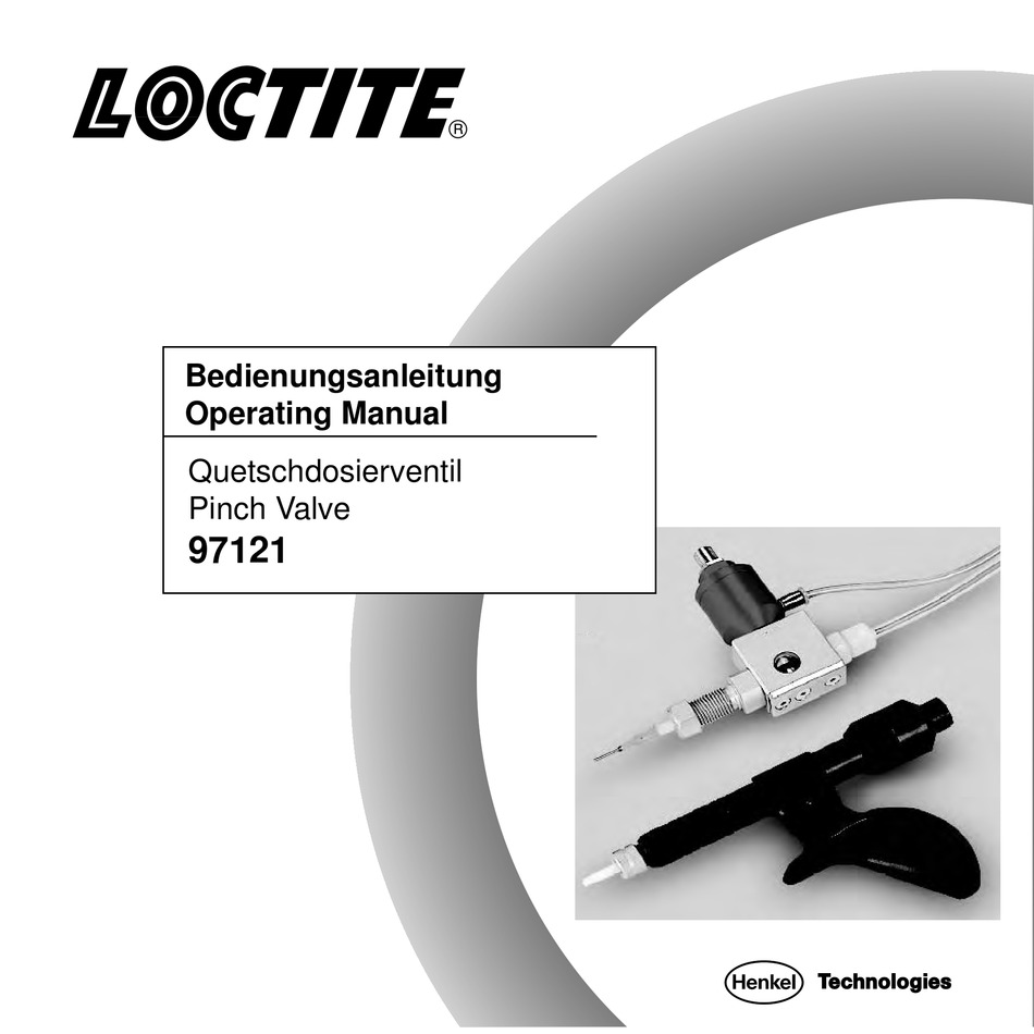 LOCTITE 97121 OPERATING MANUAL Pdf Download ManualsLib