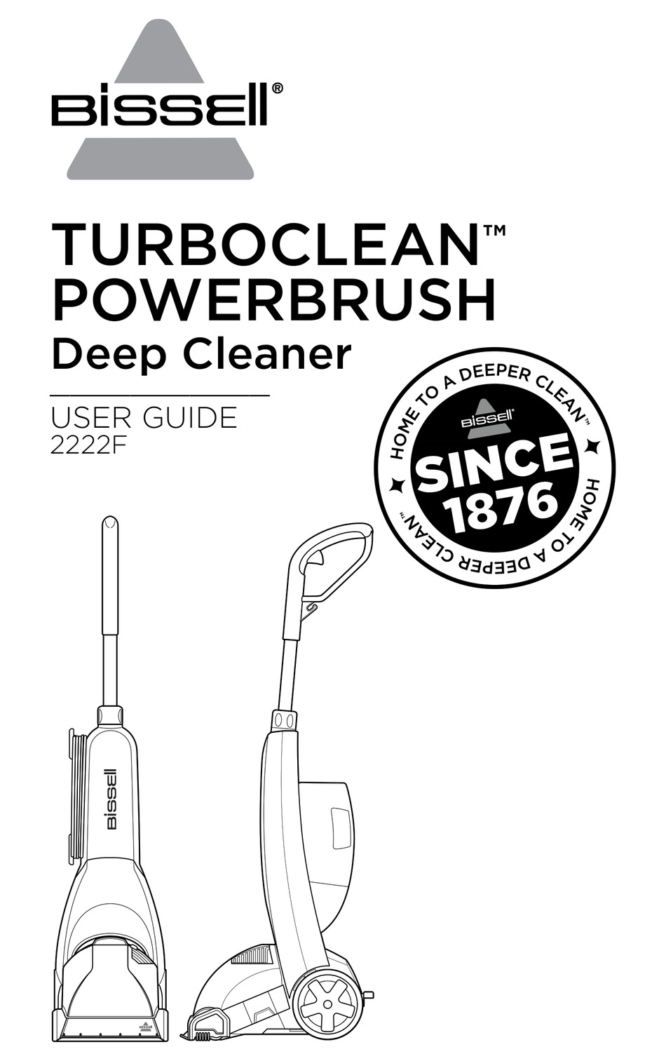 Bissell Turboclean Powerbrush User Manual Pdf Download Manualslib