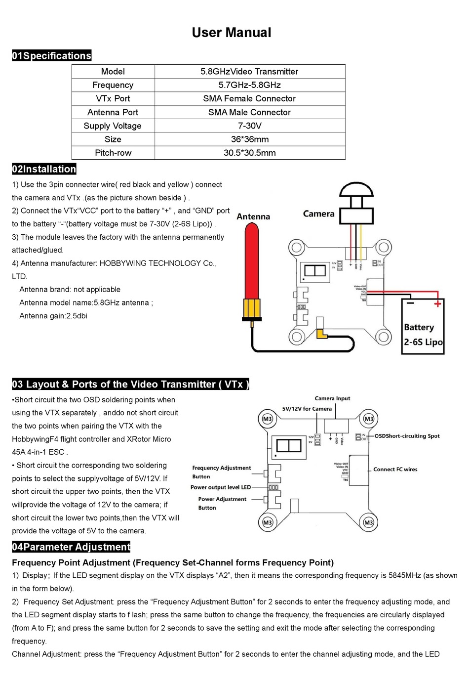 HOBBYWING TECHNOLOGY XROTOR USER MANUAL Pdf Download | ManualsLib