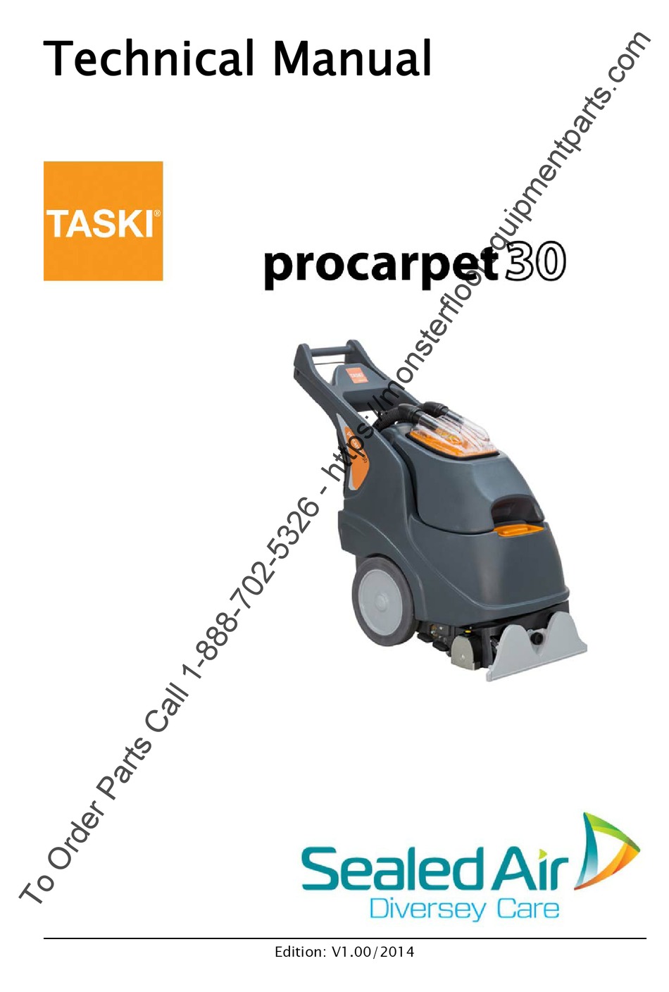 Taski Procarpet 30 User S Technical Manual Pdf Download Manualslib