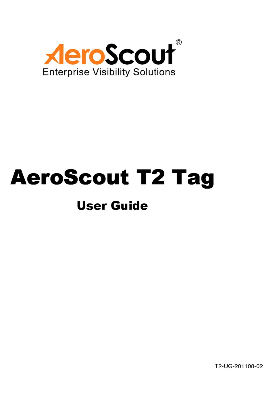 AEROSCOUT T2 TAG USER MANUAL Pdf Download ManualsLib